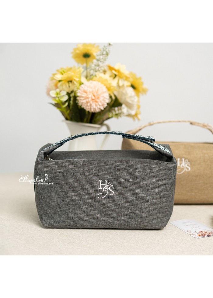 Pouch with Printed Handle