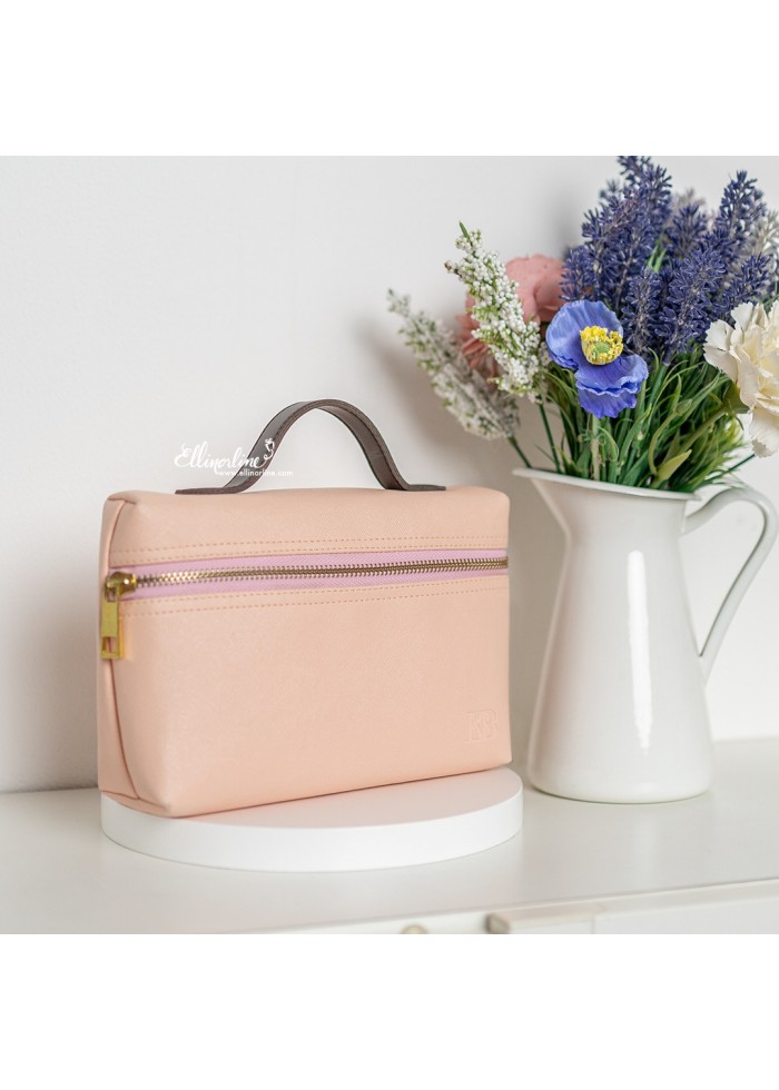 Leather Pouch with Handle